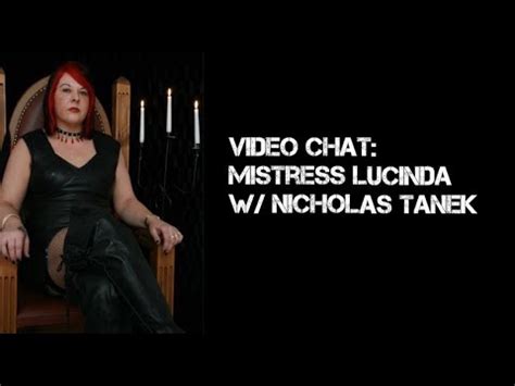 Mistress Dee Ville interviewed by Nicholas Tanek